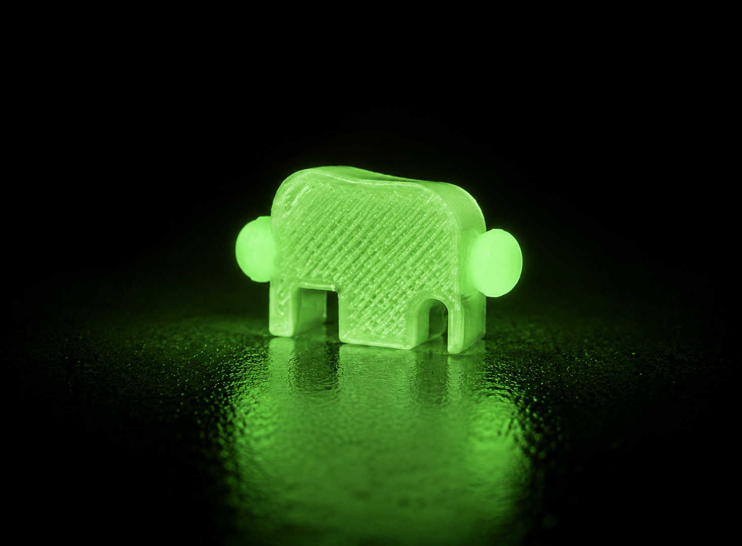 Glow in the dark Button